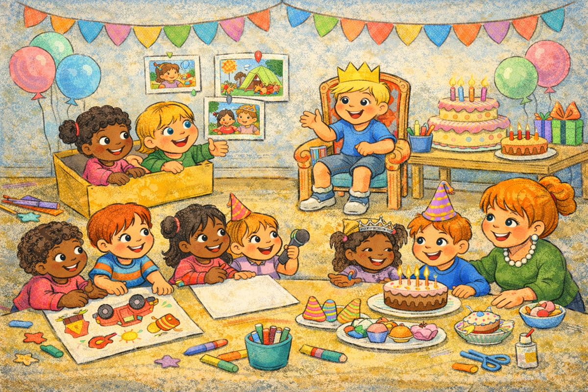 My Special Day in Kindergarten: From Planning to Celebrating