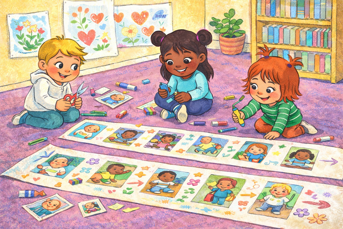 My Timeline: Growing and Learning