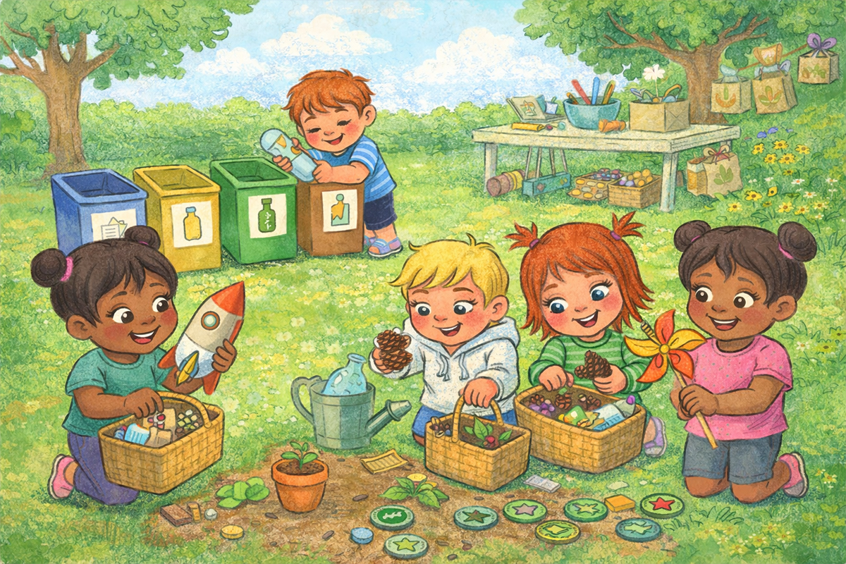 Eco Treasure Hunt: Fun Recycling and Green Living Activities